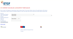 Desktop Screenshot of etcf.tobb.org.tr