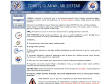 Tablet Screenshot of isbir.tobb.org.tr